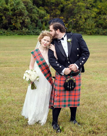 организация свадьбы в шотландском стиле